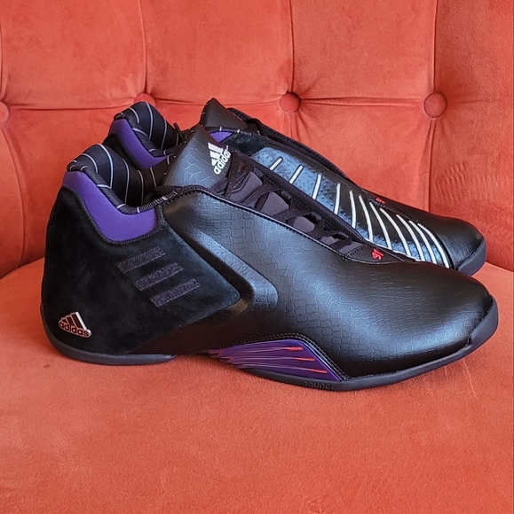 ADIDAS TMAC 3 RESTOMOD GY2394 Core Black/Team College Purple Shoes